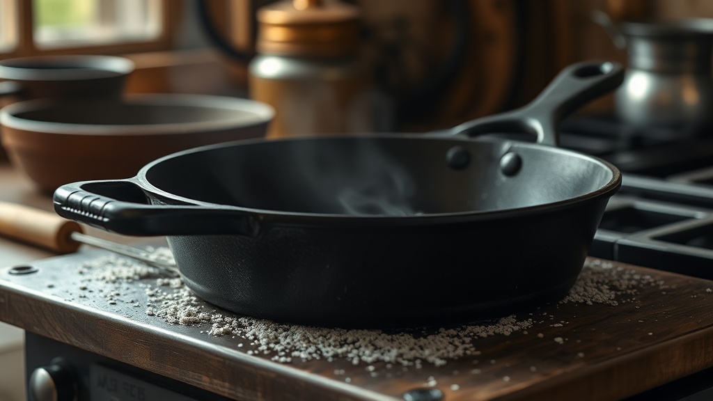 Cast iron maintenance and seasoning guide
