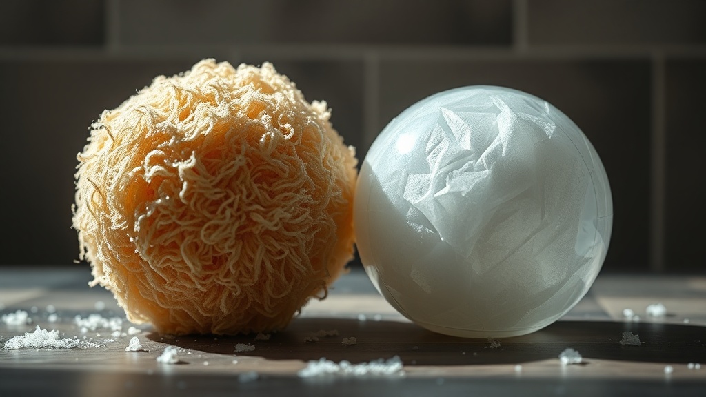 Natural Loofah vs Plastic Pouf: Bacteria Count After 30 Days