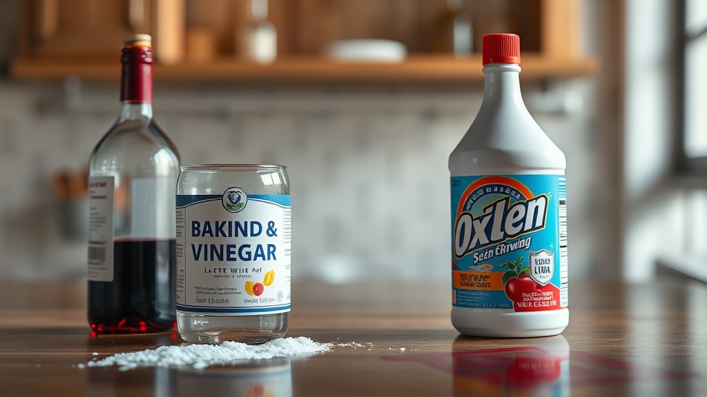 Baking Soda & Vinegar vs OxiClean: Wine and Blood Stain Test