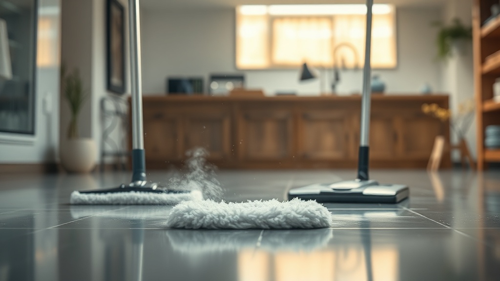 Steam Mops vs Chemical Floor Cleaners: Bacteria Elimination Data