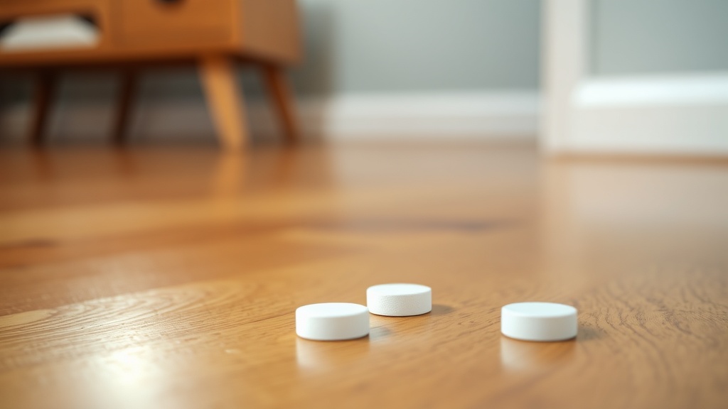 Concentrated Floor Cleaner Tablets: Residue Test on Hardwood