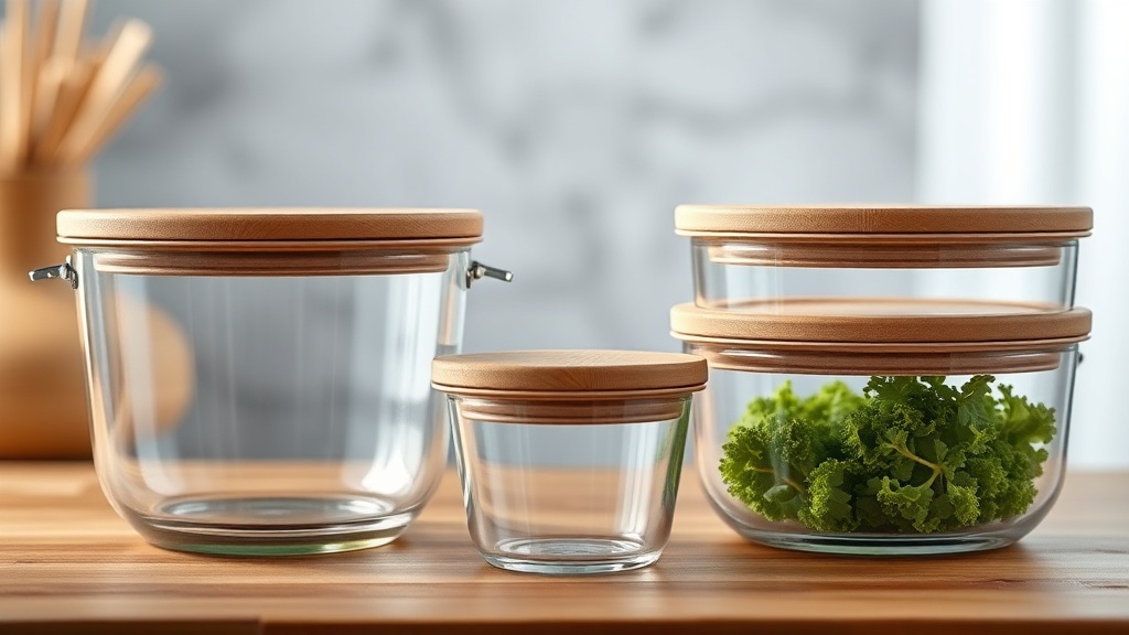 Glass Tupperware with Bamboo Lids: Silicone Seal Degradation