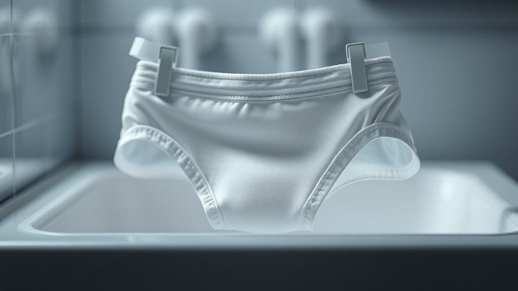 Period Underwear Absorbency Test After 50 Wash Cycles