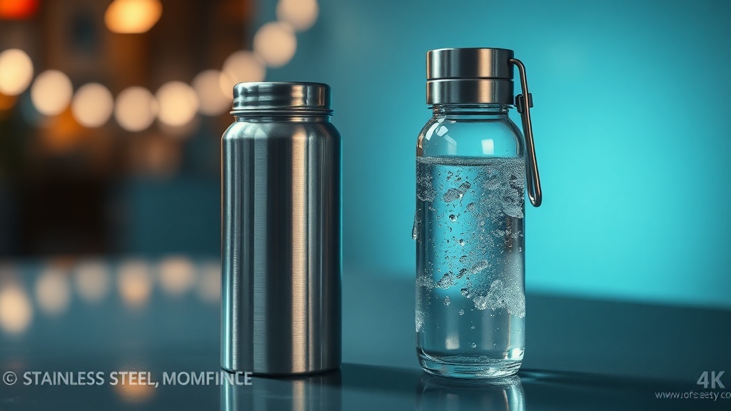 Stainless Steel vs Glass Water Bottles: Drop Test Survival Rates