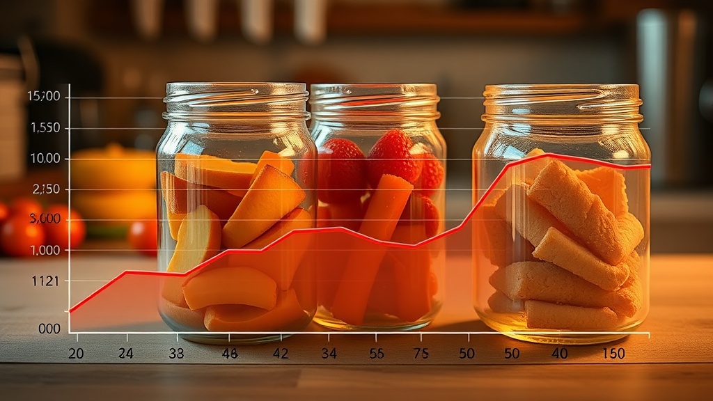 Insulated Food Jars: Heat Retention Graph (6 vs 12 Hours)